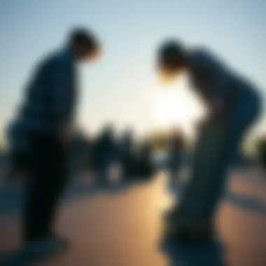 Engaging skateboarding community event