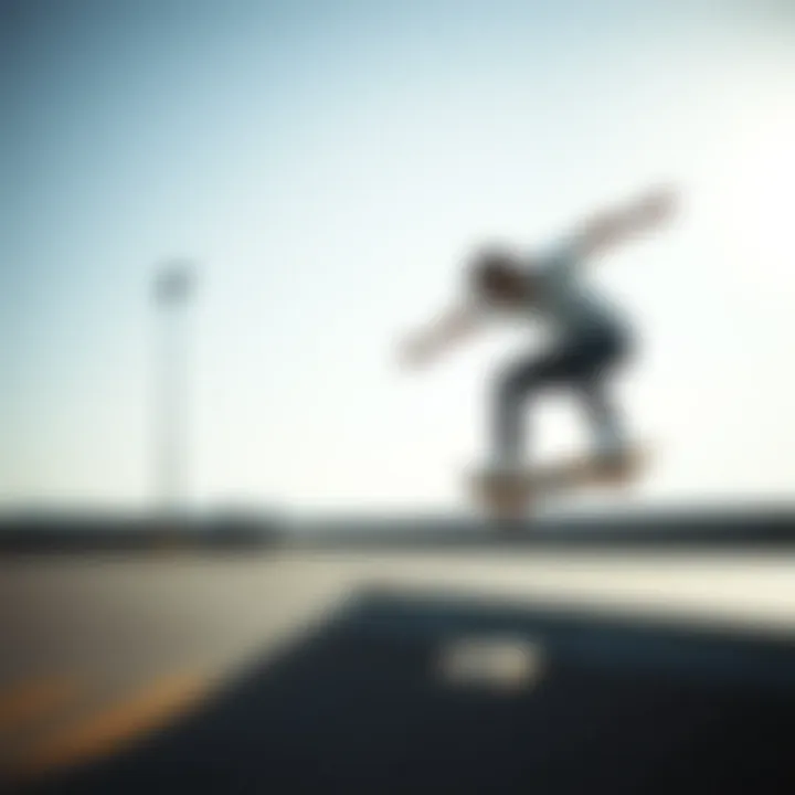 Skateboarding practice and progression