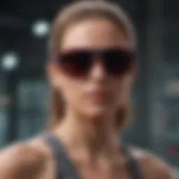 Showcasing the dynamic design of Pit Viper sunglasses