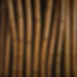 Close-up of the unique bamboo texture used in Arbor Bamboo Collection sports gear