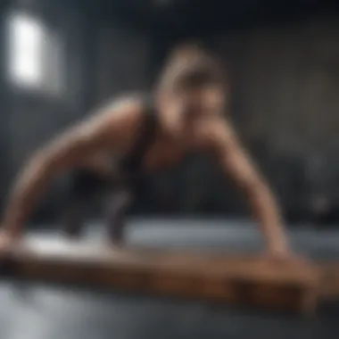 Dynamic Plank for Core Strength Dynamic plank position showcasing core stability
