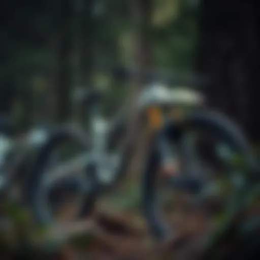 A cutting-edge enduro mountain bike showcasing innovative design and technology