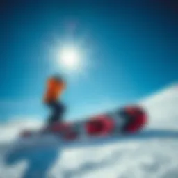 Cutting-edge all-mountain snowboard showcasing versatility