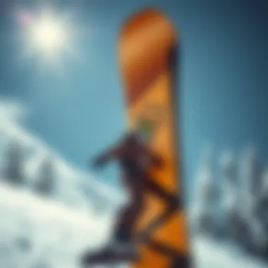 High-Performance Snowboard Construction High-performance snowboard featuring advanced construction