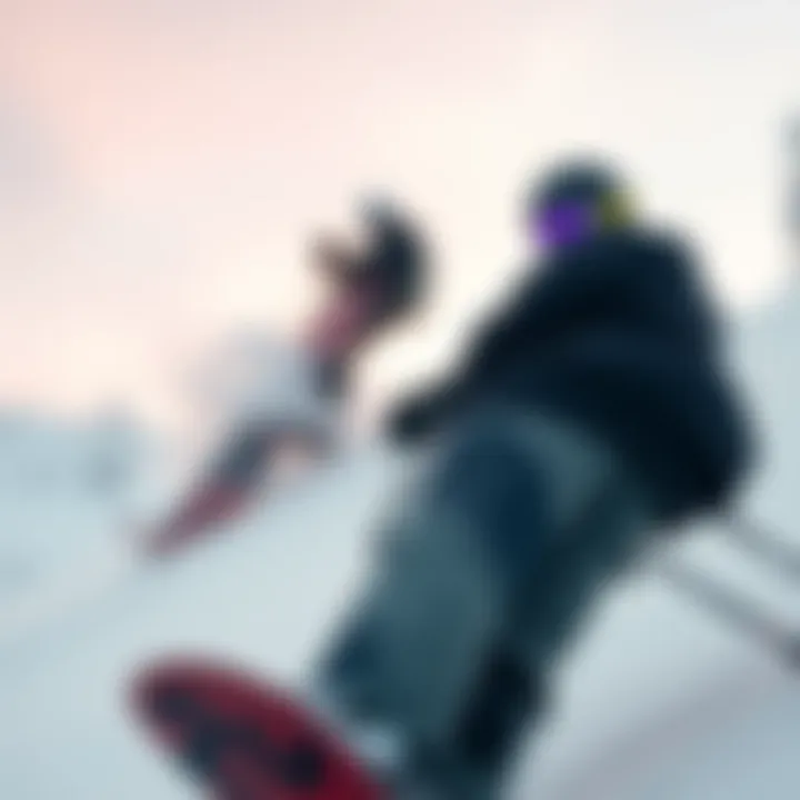 Backcountry Snowboard Durability Sturdy backcountry snowboard designed for extreme conditions