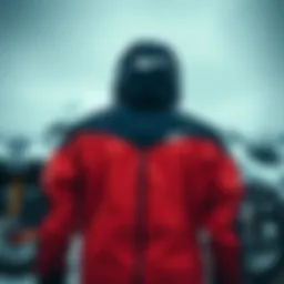 A stylish Nike jacket designed for extreme weather conditions.