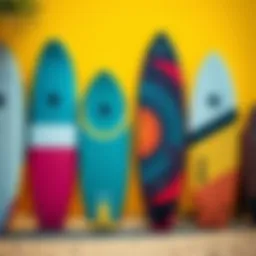 Catch Surf boards showcasing innovative designs and vibrant colors