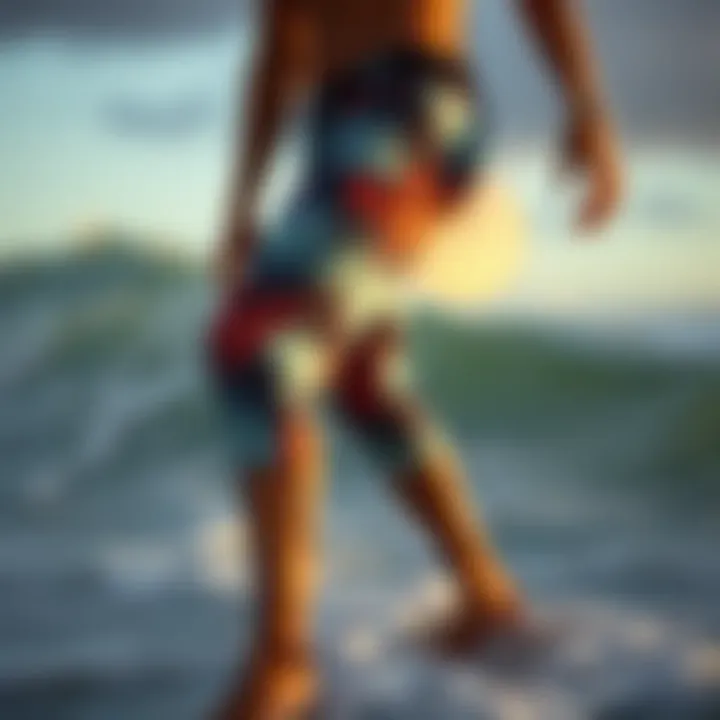 Cultural significance of Catch Surf pants illustrated in artistic form