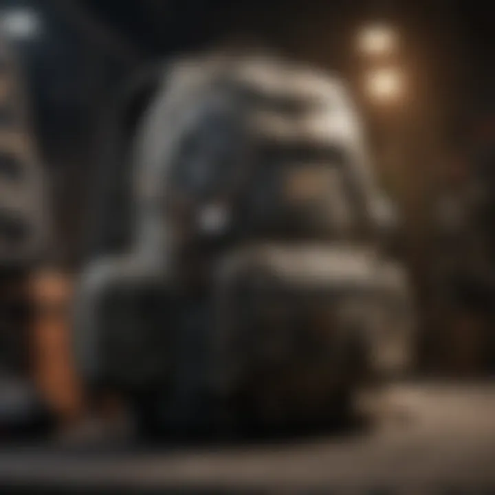 Customizable options of Champion backpack displayed