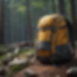 Robust design of Champion backpack in outdoor setting