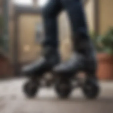 Key Features to Consider in Roller Blades Diagram highlighting key features of roller blades
