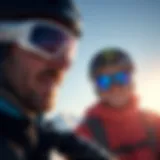 Clout sunglasses worn by extreme sports enthusiasts showcasing style and adventure.