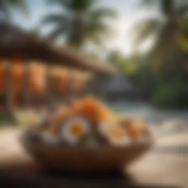Culinary Excellence at Coconut Beach Gourmet dining experience with local culinary delights