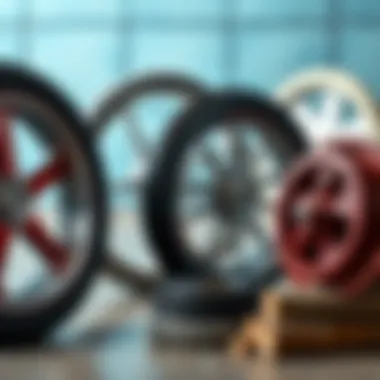 Materials in Cruiser Wheel Construction Various materials used in the construction of 65mm cruiser wheels