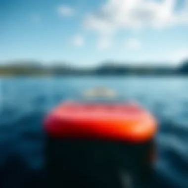 A comparison chart showcasing performance metrics of different inflatable paddle boards