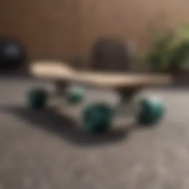 A detailed look at the material composition of a 27-inch cruiser skateboard