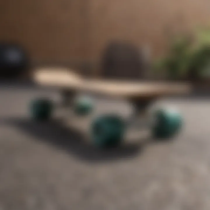 A detailed look at the material composition of a 27-inch cruiser skateboard