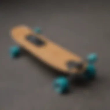 Variety of Cruiser Skateboard Styles and Colors An assortment of 27-inch cruiser skateboards arranged to highlight different styles and colors