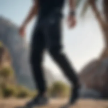 Embracing Adventure in Nike Tapered Jogger Pants Group of adventure seekers wearing Nike tapered jogger pants in an outdoor setting