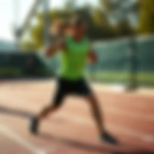 Dynamic stretching routine for runners