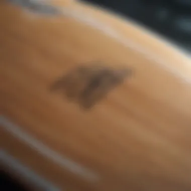 Personalization in Surfboard Design Custom artwork on a beautifully crafted channel surfboard
