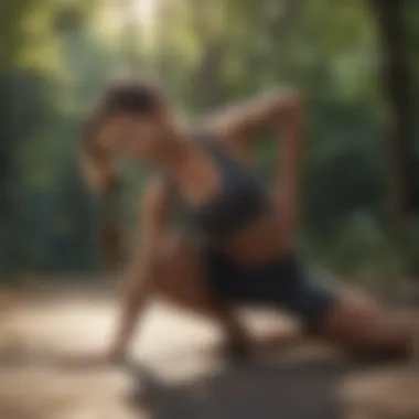 Integrating Yoga into Runners' Stretching Routine Runner incorporating yoga poses into routine