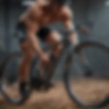 Bicycle Crunch for Core Strength Athlete performing a bicycle crunch to enhance core strength