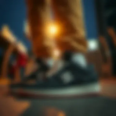 Street fashion featuring DC Shoes