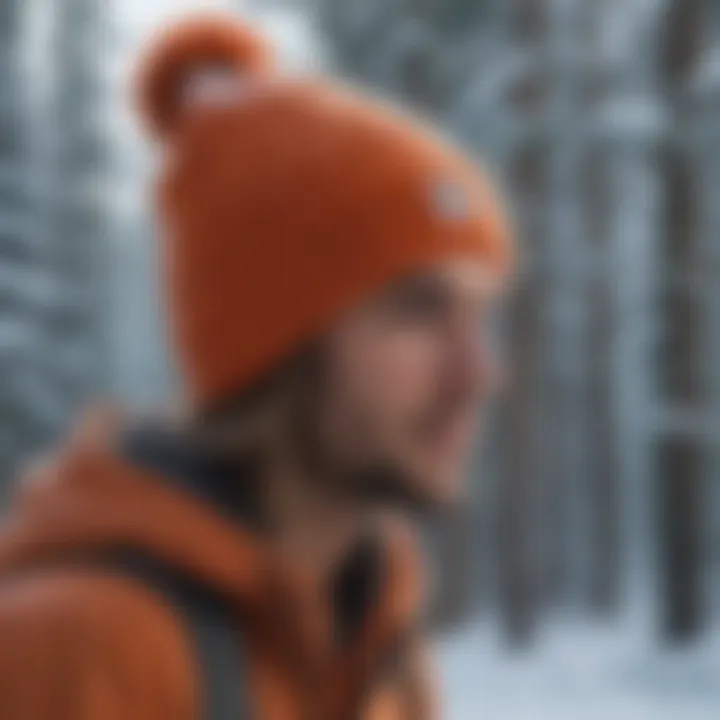 Skiers wearing Dope Snow Beanies on the slopes