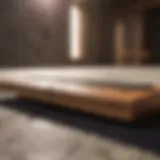 Demonstrating a plank exercise for core stability