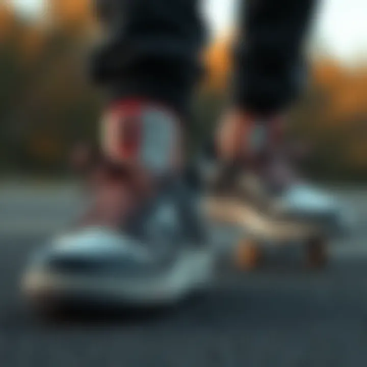 Creative Innovations in Skate Footwear Innovative skate shoe design showcasing unique materials and styles