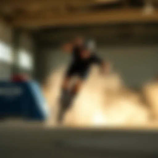 Dynamic agility training session