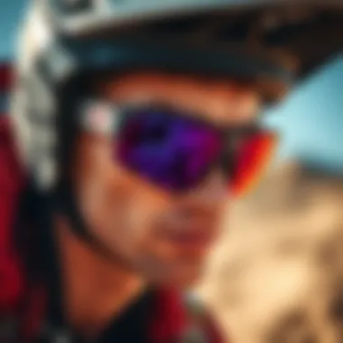 Pit Viper Sunglasses in Action Pit Viper sunglasses worn during an extreme sport activity