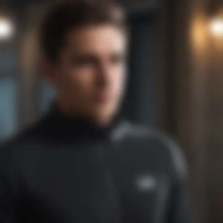 Comparison of different black tech fleece products for extreme sports