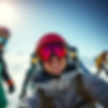 A group of extreme sports enthusiasts wearing Blender Eyewear