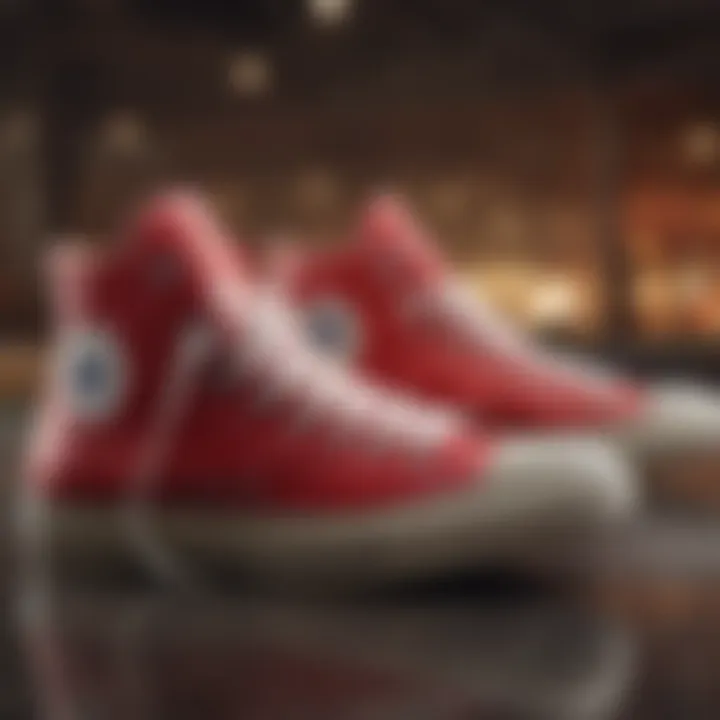 Fit and performance features of Chuck Taylor All Star Red