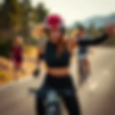 Women engaging in various sports wearing Ethika gear