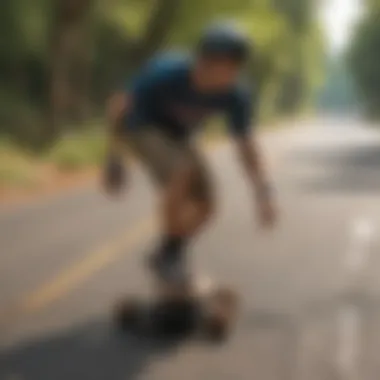 A diverse group of longboard enthusiasts sharing experiences