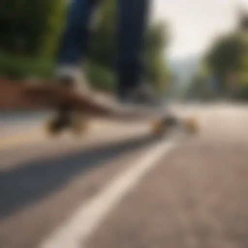 A diverse range of longboards showcasing different designs and colors