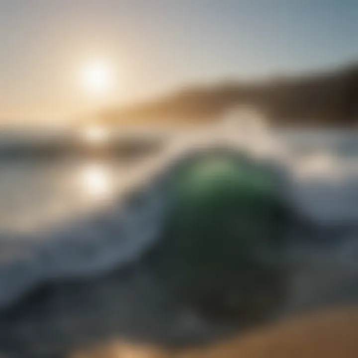 A stunning view of Malibu First Point showcasing perfect waves.