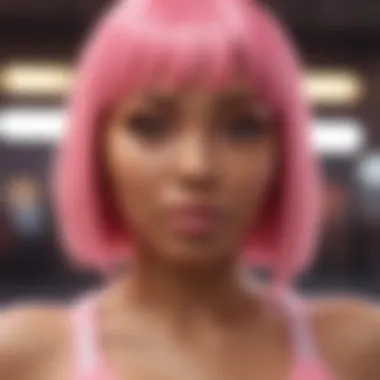 Themes in The Pinkprint A visual representation of the themes present in The Pinkprint