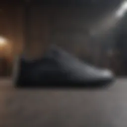 Sleek design of the Nike SB Charge Black showcasing its innovative features
