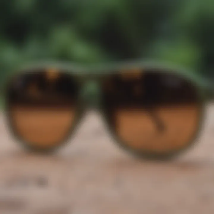 Comparative display of Pit Viper sunglasses alongside traditional eyewear