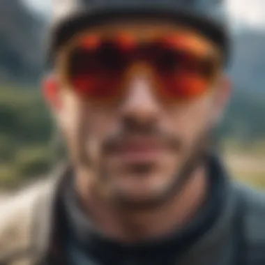 Outdoor sports enthusiast wearing Pit Vipers sunglasses during an adventure