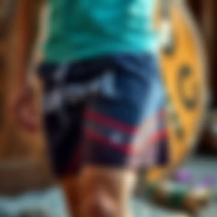 Diverse Color Range of Rip Curl Mirage Shorts Display of various color options available for Rip Curl Mirage shorts