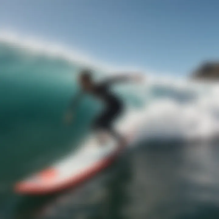 A vibrant local surf competition showcasing talent