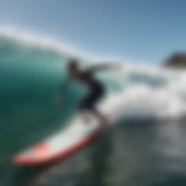 Local Surf Competition Showcasing Talent A vibrant local surf competition showcasing talent