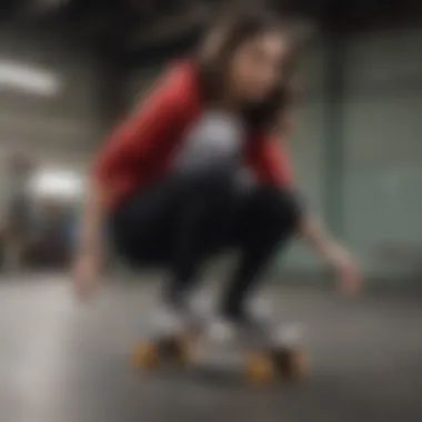 Lizzie Armanto skating in Vans gear