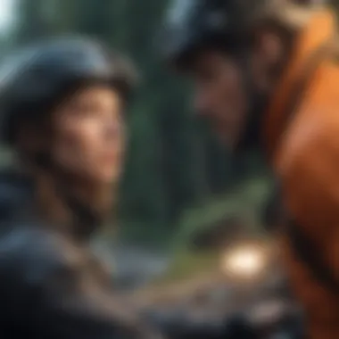 Performance-Driven Gear for Extreme Sports Enthusiasts An athlete showcasing the functionality of extreme sports gear