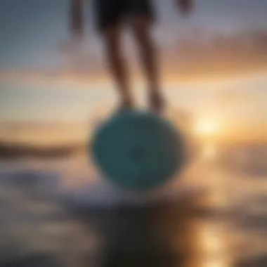 Innovative Technology of Hover Surfboards Close-up view of the innovative technology behind hover surfboards